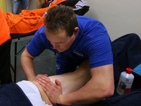 massage bovenbeen